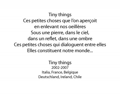 Tiny things